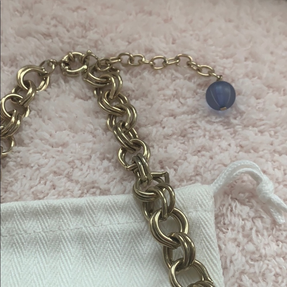 J.Crew Blued Beaded Necklace with Crystals - Picture 5 of 6
